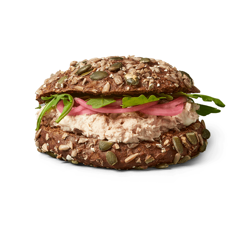 Rugbrødssandwich Spicy Tuna