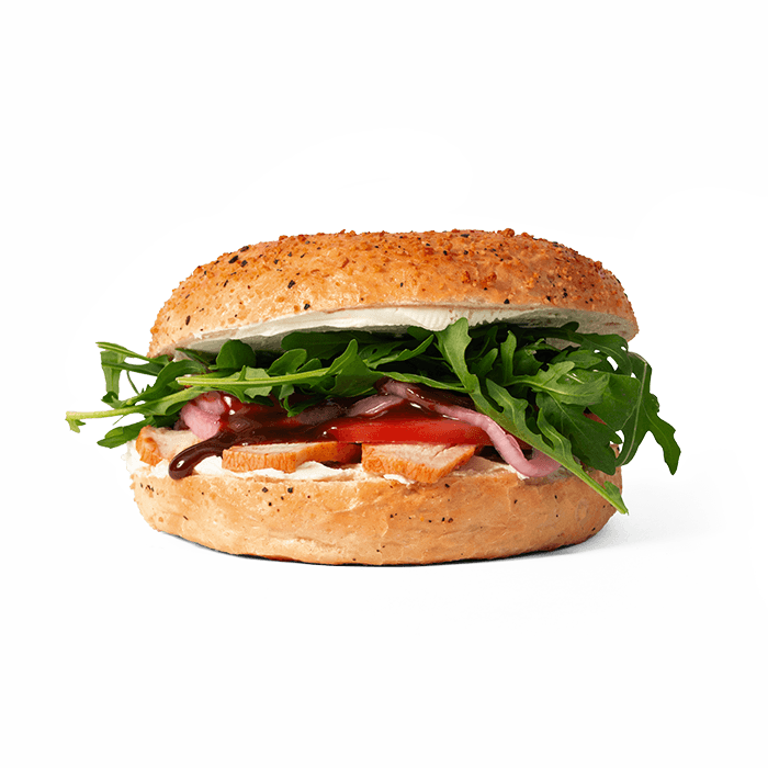BBQ Chicken Bagel