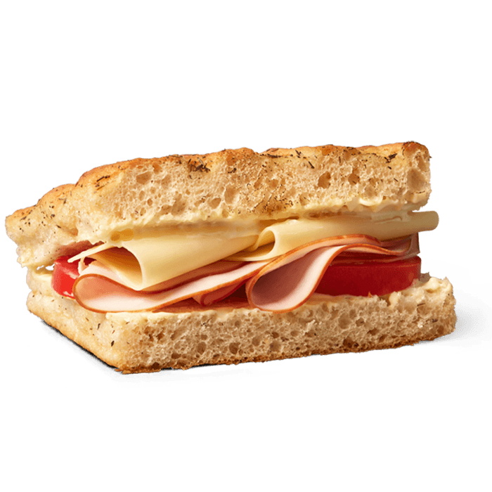 Focaccia Turkey & Cheese